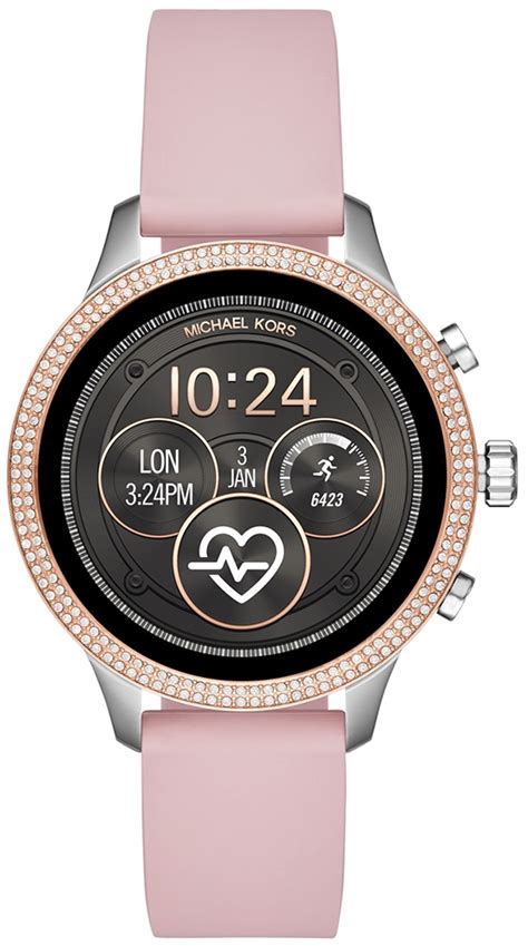 zegarek smartwatch michael kors|Runway Pavé Two.